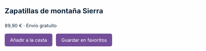 Captura de pantalla del ejemplo incorrecto: Se elimina el contorno con :focus